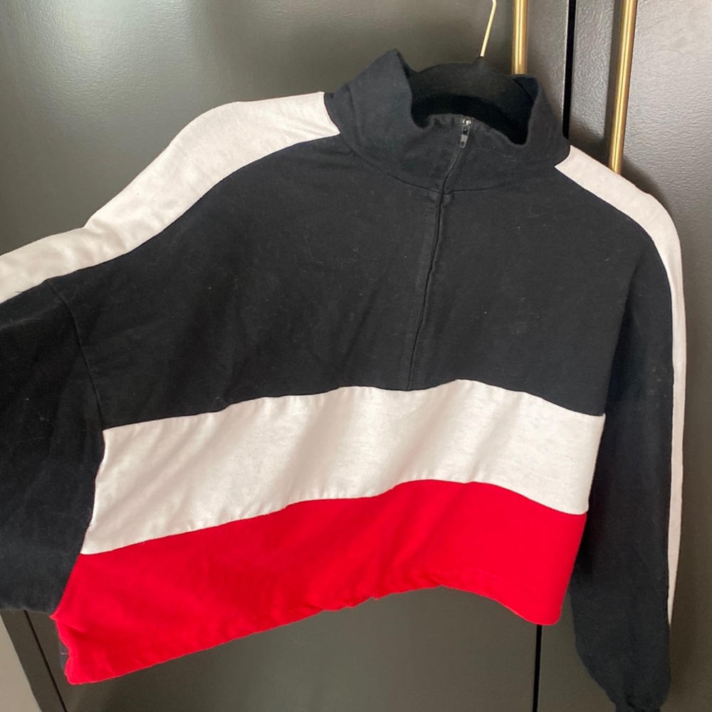 Sweater with zip Sorellq size M